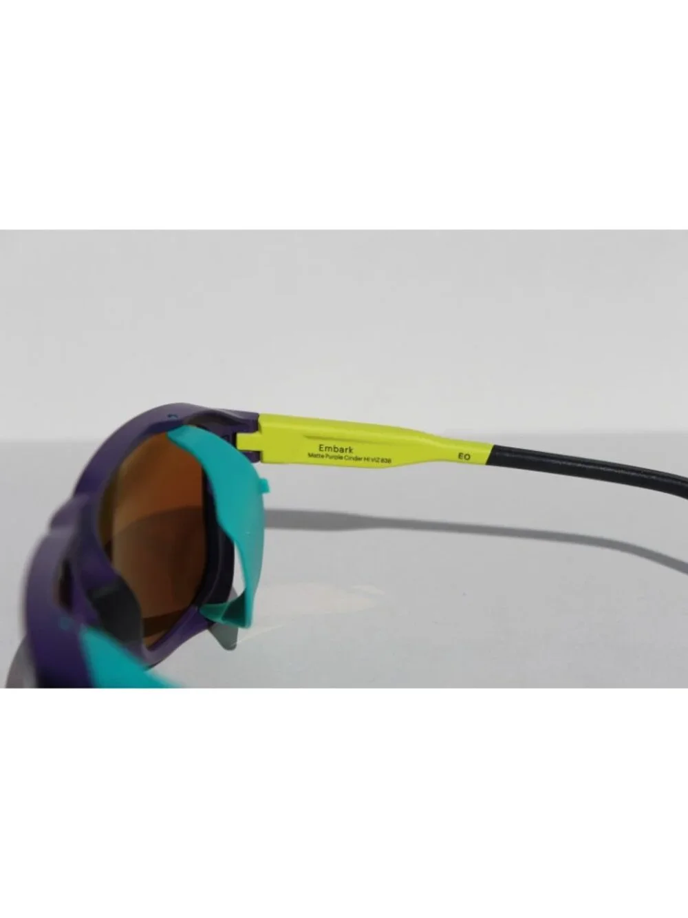 SMITH OPTICS Embark Glacier Sunglasses Purple Cinder Hi Viz/ChromaPop Opal $237 - Picture 5 of 10